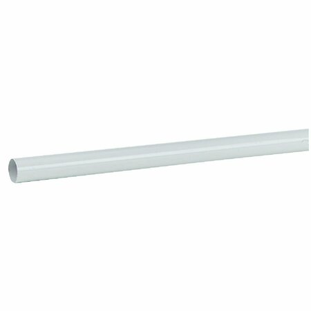 KNAPE & VOGT John Sterling Closet-Pro 4 Ft. x 1-1/4 In. Extra Heavy-Duty Cut-to-Length Closet Rod, White 0018-4